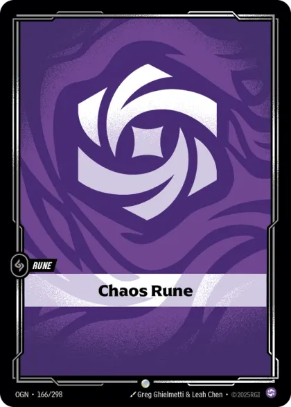 Riftbound Rune: Chaos Rune.