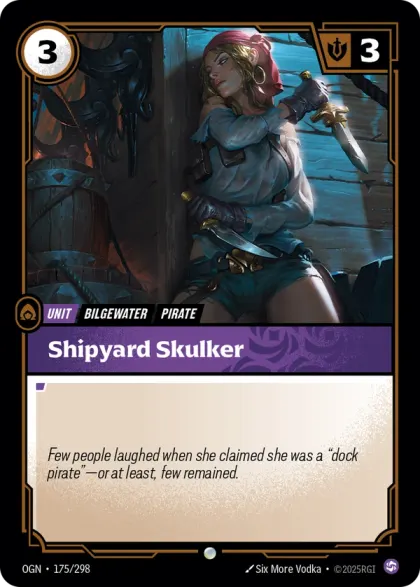 Riftbound Unit: Shipyard Skulker.